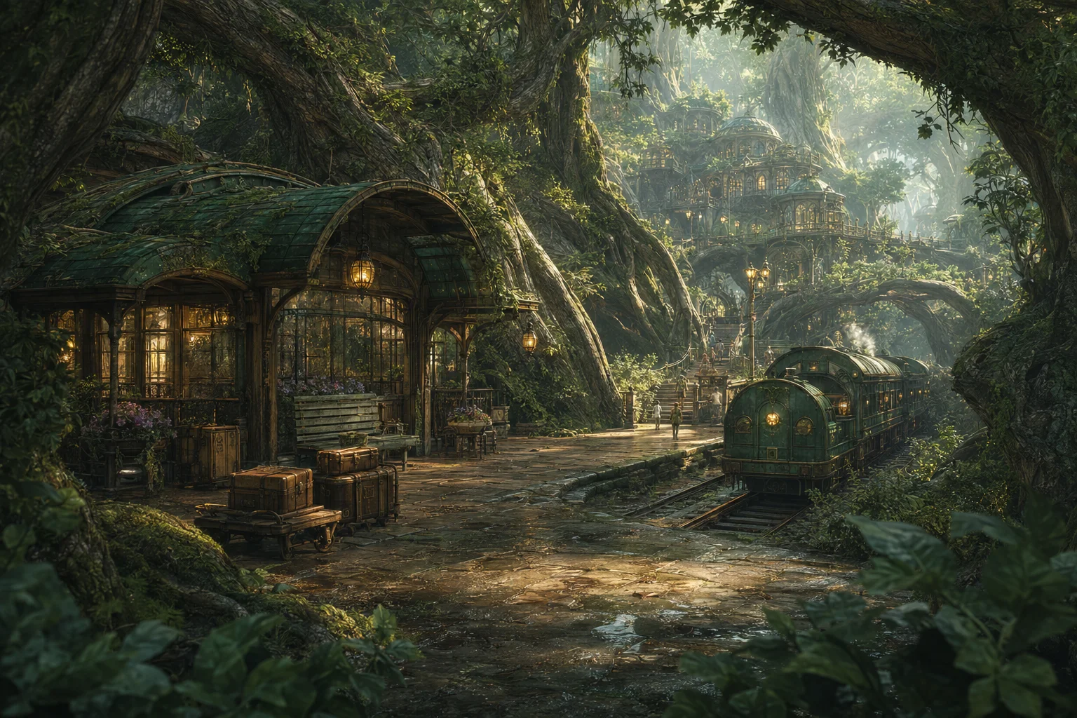 Landscape overview of Rootrail Terminus