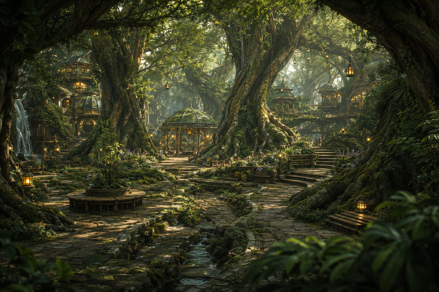 Landscape overview of Settling Grove